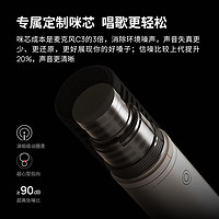XGIMI 极米 无线麦克风Pro双支版专业调音6种声效家用唱歌话筒DIY配件