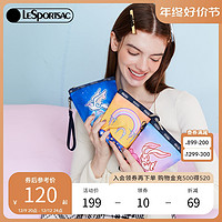 LeSportsac 乐播诗兔年新款官纯联名彩虹兔子手拿包精致手机包L204