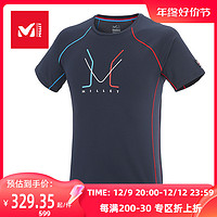 MILLET 觅乐 户外运动男款攀岩登山轻量短袖功能T恤 MIV7657