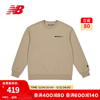 NEW BALANCE NB23男款经典简约时尚套头卫衣 LBE NCD43081 S