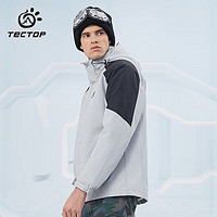TECTOP 探拓 三合一户外抓绒内胆可拆卸防风登山服滑雪户外装 男女同款  D205937CF