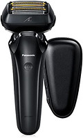 Panasonic 松下 男士电动剃须刀,ARC6 六刀片电动剃须刀,带高级自动清洁和充电站,ES-LS9A-K(黑色)