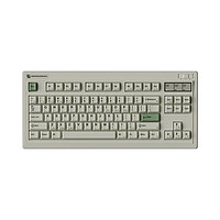 FL·ESPORTS 腹灵 OG87 84键 2.4G蓝牙 多模无线机械键盘 经典白 冰薄荷轴 RGB