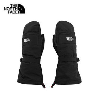 北面（The North Face）滑雪手套男女通用款户外防水防风保暖冬季7RGW JK3/黑色 M