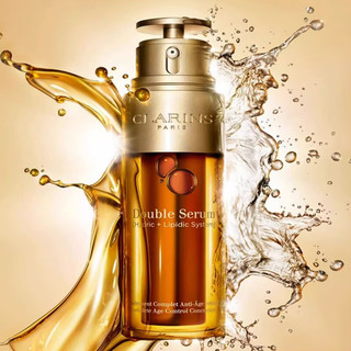 CLARINS娇韵诗黄金双萃套装(双萃75ml+眼霜20ml)黄金双萃 御龄维稳