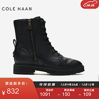 COLE HAAN 歌涵 colehaan/歌涵 女鞋时装靴秋冬时尚瘦腿长靴时装靴女W26376 黑色-W26376（瘦脚拍小半码） 38