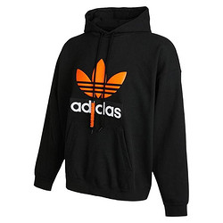 adidas ORIGINALS Big Trfl Hoodie 男子运动卫衣 H09354 黑色 M