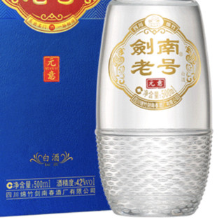 剑南春 剑南老号 元意 42%vol 浓香型白酒 500ml 单瓶装