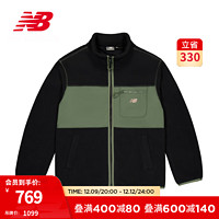 NEW BALANCE NB男款潮流百搭运动棉服外套 BK MDD43171 2XL