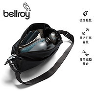 bellroy 澳洲Lite Sling7L輕行胸包單肩包通勤環保休閑男女斜挎包 玄影黑7L