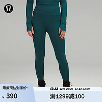 lululemon 丨Water-Repellent 女士高腰拉绒紧身裤 26