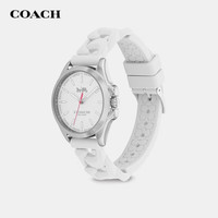 蔻驰（COACH）Libby 女士经典腕表手表 34毫米黑 C9580 【美国奥莱 白色的 One Size