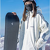 John snow男女单板双板黑色滑雪服套装美式雪服防水风保暖杜邦棉