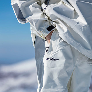 John snow男女单板双板黑色滑雪服套装美式雪服防水风保暖杜邦棉