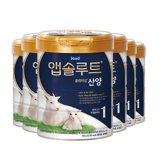 Maeil每日山羊奶粉婴儿1段婴幼儿新生750g*6罐 韩国