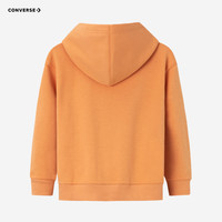 Converse匡威儿童装男童加绒保暖连帽卫衣冬季CNVN-PO-F075 虎蛾桔 120/60