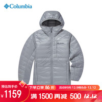 哥伦比亚 羽绒服男秋冬金点热能防风保暖可打包800蓬鹅绒羽绒外套WE7985 039 L 180/100A
