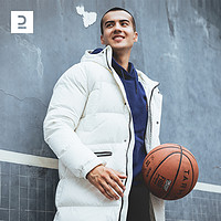 DECATHLON 迪卡侬 羽绒服男女秋冬长款加厚保暖连帽户外运动外套337916KOL