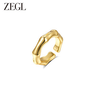 ZENGLIU 法式虎眼石戒指 开口可调节