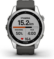 GARMIN 佳明 智能手表 内置运动应用 高强度间歇 fenix 7S 不锈钢