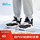 361° 儿童棉鞋运动鞋2022冬季男女童(7-12岁)加绒保暖休闲棉鞋 黑 37