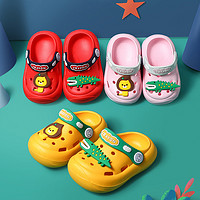 88VIP：ABC童鞋 seven卡通儿童洞洞鞋夏男女童包头室内防滑小童婴儿1-3岁宝宝拖鞋