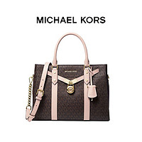 MICHAEL KORS 迈克·科尔斯 MK NOUVEAU HAMILTON 大号老花拼接手提女包 30F9G0HS3B