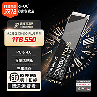 抖音超值购：七彩虹 1T Colorful/七彩虹CN600 PLUS M.2 SSD  PCIe3.0台式笔记本固态硬盘