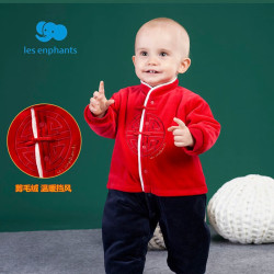 les enphants 丽婴房 婴幼儿中国风连体衣
