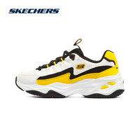 SKECHERS 斯凯奇 老爹鞋女减震增高运动鞋子时尚潮流舒适熊猫鞋子 800004-WYL