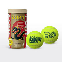 DUNLOP 邓禄普 网球 澳网网球AO比赛用球罐装 龙年生肖球整箱 30筒
