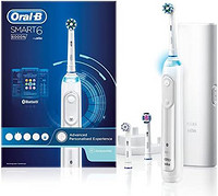 Oral-B 欧乐-B 欧乐B Smart 6 6000N CrossAction电动牙刷，1个白色应用连接手柄，5种模式