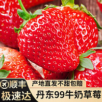 知鲜湾 草莓丹东99红颜奶油草莓