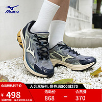 Mizuno 美津浓 24 男女山系城市户外机能缓震慢跑鞋支撑运动鞋 05/冷灰/暗深蓝 42.5