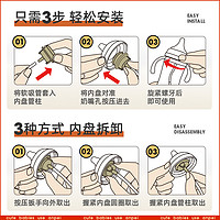 安配适配贝亲奶瓶吸管配件第三代宽口径启衔奶嘴重力球吸管把手柄