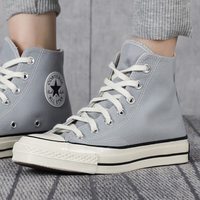 匡威(Converse)帆布鞋男女鞋季1970s潮流舒适休闲高帮板鞋170552C 170552C雾霾灰蓝色 36