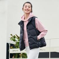 TANBOER 坦博尔 2023轻薄羽绒马甲女时尚减龄小个子秋冬保暖外套潮