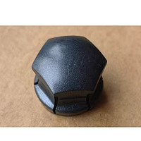VOLVO 沃尔沃 原厂轮胎螺丝保护帽保护盖 适用XC40XC90S60LS90V60V40XC60通用 新款黑色 1个