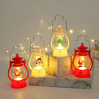 欧芬莱圣诞节儿童手提小夜灯 圣诞灯随机两个装
