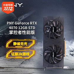 PNY 必恩威 RTX4070 12GB Gaming VERTO掌控者性能版双风扇电竞显卡