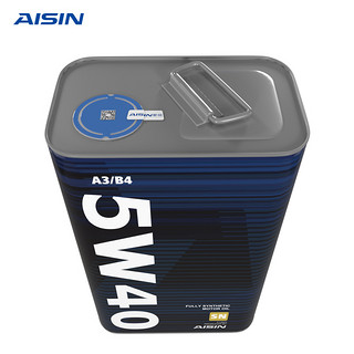 AISIN 爱信 全合成机油润滑油高级发动机润滑油SN  5W40  4L 汽车用品