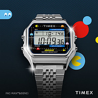 TIMEX 天美时 PAC-MAN吃豆人40周年限量小方块电子手表男女表