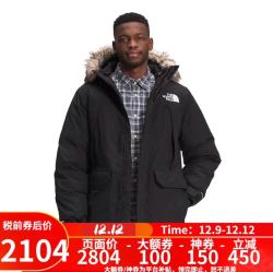 THE NORTH FACE 北面 TNF北面羽绒服 鹅绒 MCMURDO男款JK3-黑色 M