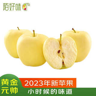 陌好味2023黄元帅苹果4.5斤装  黄金帅 奶油富士 应季水果 