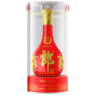 LANGJIU 郎酒 红花郎十五（15） 53度酱香型白酒 单支装 500ml*1瓶 单支装