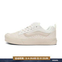 VANS范斯 Knu Skool生胶底舒适面包鞋男鞋女鞋板鞋 白色 36