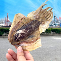 鲜外鲜 舟山墨鱼干500g中号现晒鱿鱼海鲜目鱼干乌贼干货墨鱼水产海产品