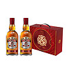 CHIVAS 芝华士 Regal）洋酒 12年 苏格兰 调和型威士忌 500ml双支PLUS礼盒  元宵畅饮