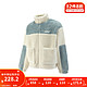 PUMA 彪马 官方 男女同款情侣复古拼色仿羊羔绒外套SHERPA JACKET534931 米白色-93 L(180/100A)