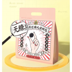 老金磨方 无糖黑芝麻丸 450g 配料表干净